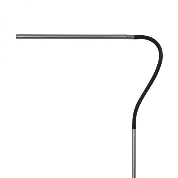 Industrielle Stehlampe Serpent Stahl – Bild 8