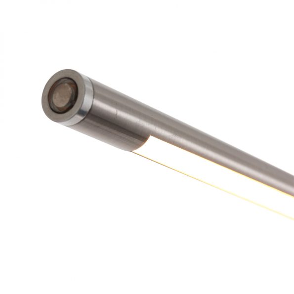 Industrielle Stehlampe Serpent Stahl – Bild 4