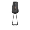 Industriell Stehlampe Schwarz-3239ZW