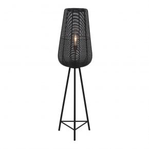 Industriell Stehlampe Schwarz-3239ZW