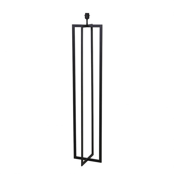 Industrie Stehlampe Schwarz-3241ZW
