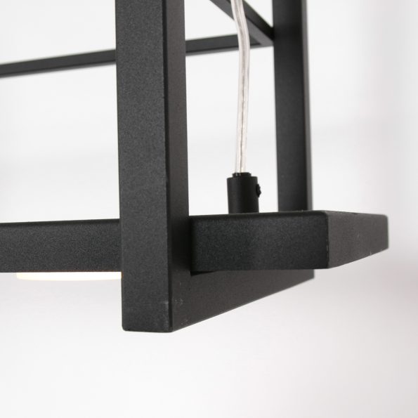 Industrielle Pendelleuchte Tor Schwarz – Bild 5