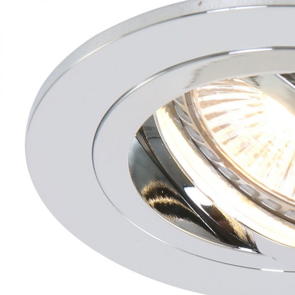 Industrielle Deckenleuchte Pelite Spot Chrome Ø 10 Cm – Bild 3