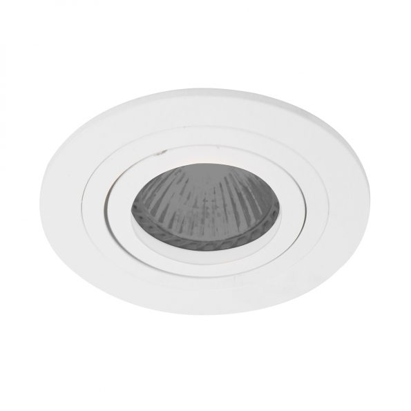 Industrielle Deckenleuchte Pelite Spot Weiß Ø 10 Cm – Bild 2