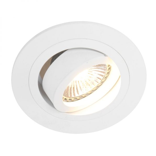 Industrielle Deckenleuchte Pelite Spot Weiß Ø 10 Cm – Bild 8