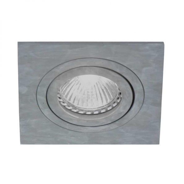 Industrielle Deckenleuchte Pelite Spot Grau – Bild 2