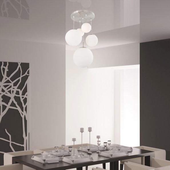 Industrielle Pendelleuchte Bollique Stahl Ø 60 Cm – Bild 6