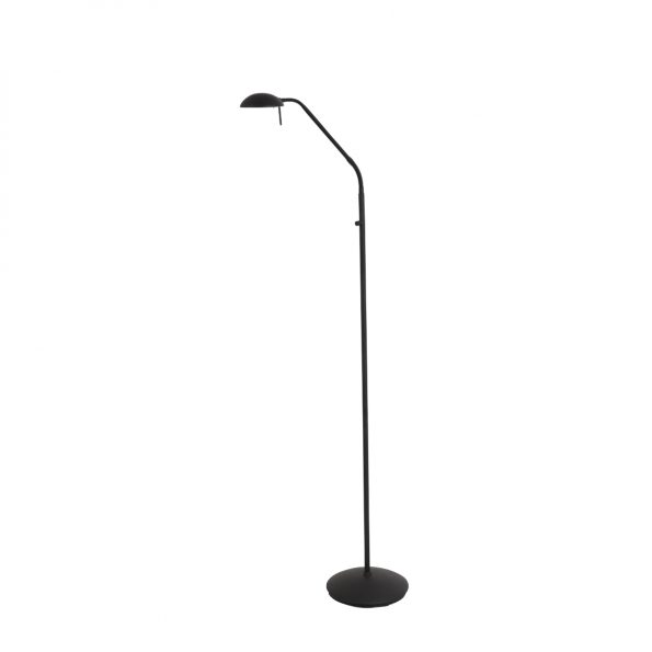 Industrielle Stehlampe Biron Schwarz – Bild 2