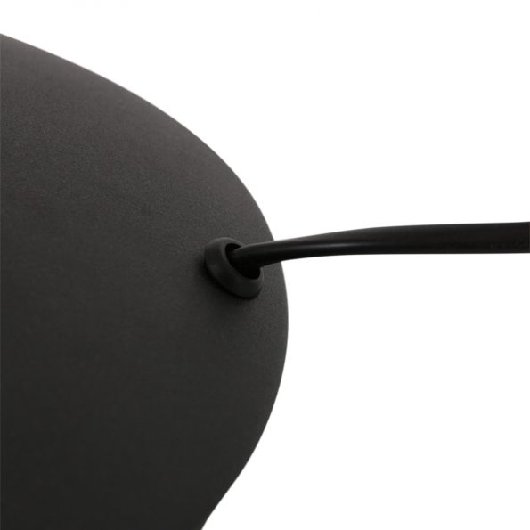 Industrielle Stehlampe Biron Schwarz – Bild 9
