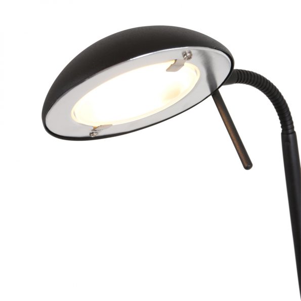 Industrielle Stehlampe Biron Schwarz – Bild 4