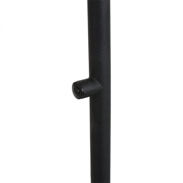Industrielle Stehlampe Biron Schwarz – Bild 5