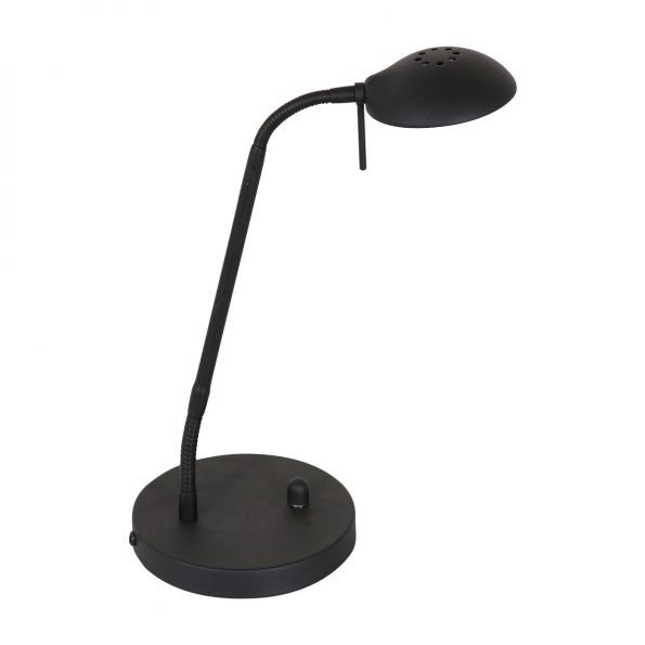 Industrielle Tischlampe Biron Schwarz – Bild 2