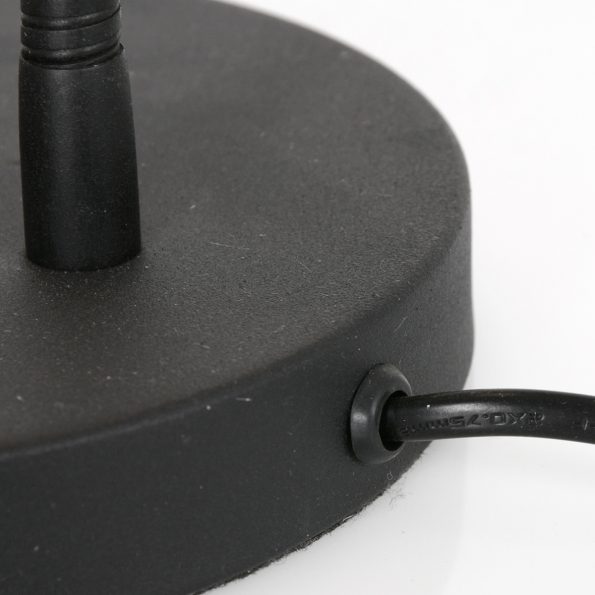 Industrielle Tischlampe Biron Schwarz – Bild 9