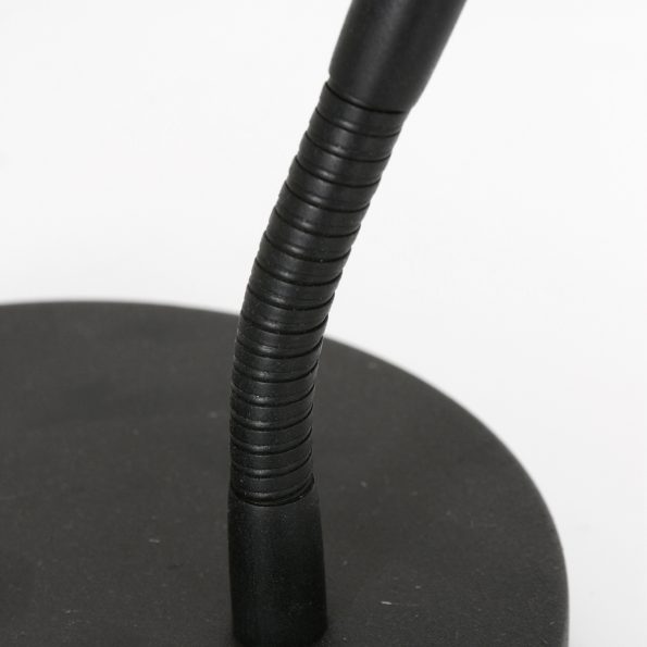 Industrielle Tischlampe Biron Schwarz – Bild 5