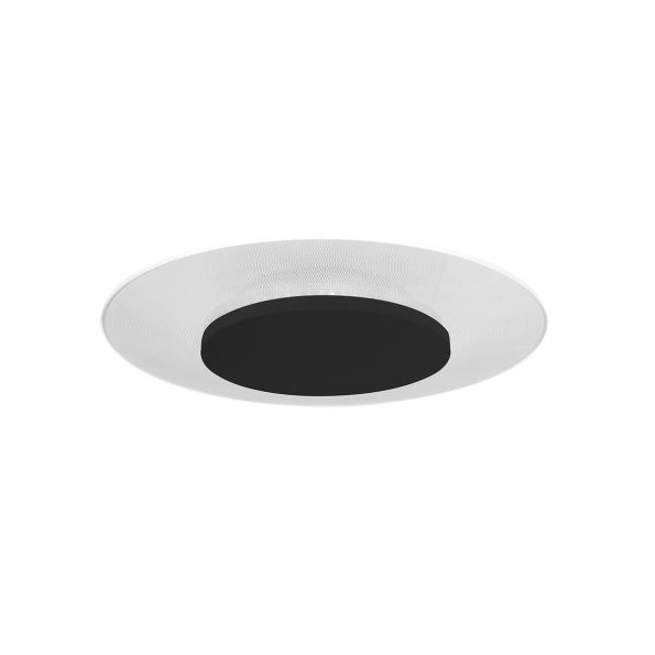 Industrielle Deckenleuchte Lido Schwarz Ø 28 Cm – Bild 2