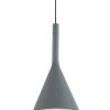 Industrielle Hängeleuchte Grau-7806GR