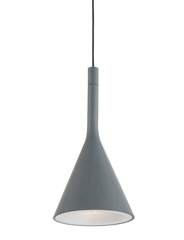 Industrielle Hängeleuchte Grau-7806GR