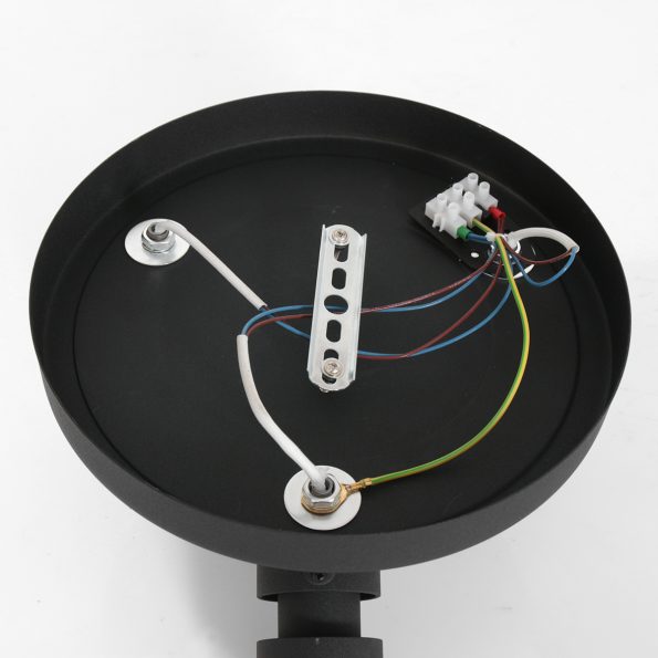 Industrielle Deckenleuchte Natasja LED Schwarz Ø 27,5 Cm – Bild 11