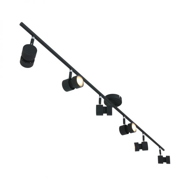Industrielle Deckenleuchte Natasja LED Schwarz – Bild 2