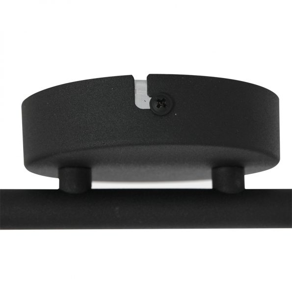 Industrielle Deckenleuchte Natasja LED Schwarz – Bild 9