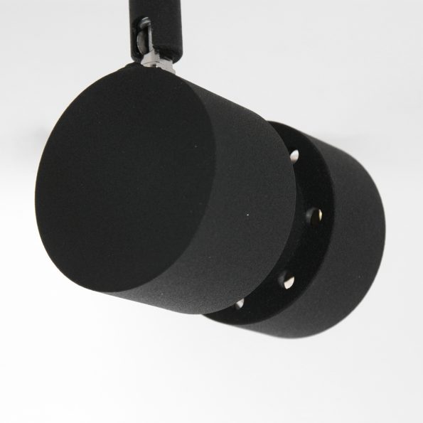 Industrielle Deckenleuchte Natasja LED Schwarz – Bild 4