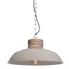 Industrie Pendelleuchte Grau-7974CR