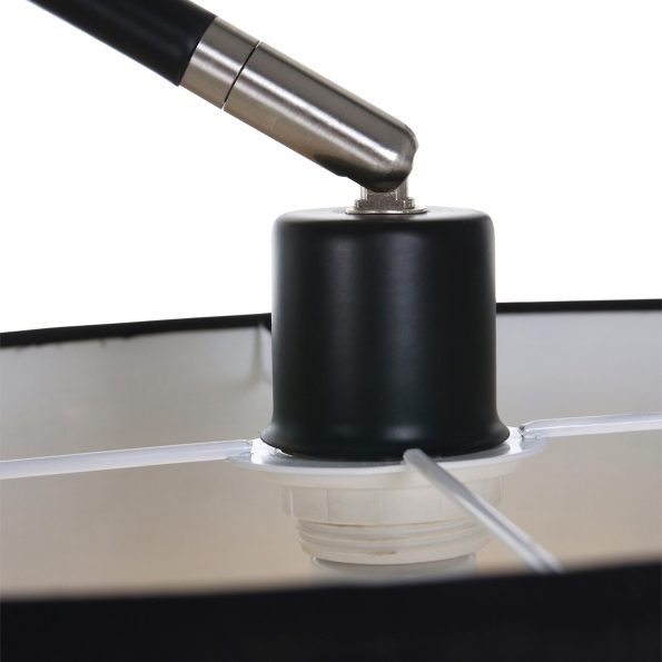 Design Stehlampe Solva Schwarz – Bild 4