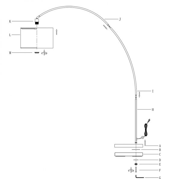 Design Stehlampe Solva Weiß – Bild 7
