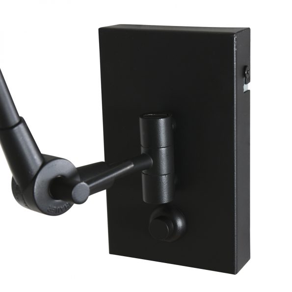 Industrielle Wandleuchte Prestige Chic Schwarz – Bild 10