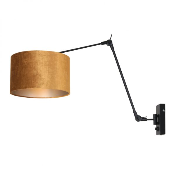 Industrielle Wandleuchte Prestige Chic Schwarz – Bild 2