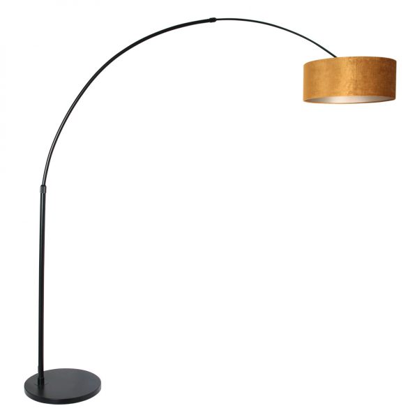 Industrielle Stehlampe Sparkled Light Schwarz