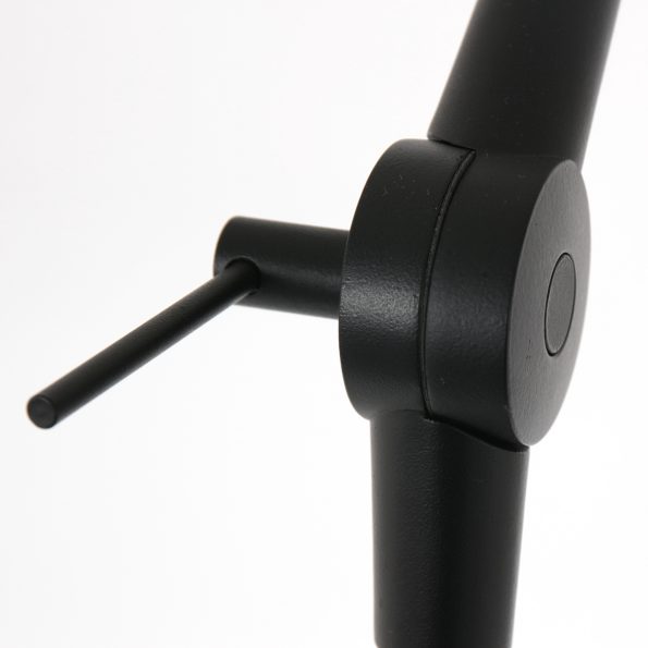 Industrielle Stehlampe Prestige Chic Schwarz – Bild 9