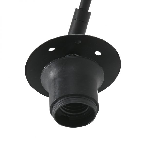Industrielle Wandleuchte Gramineus Schwarz – Bild 4