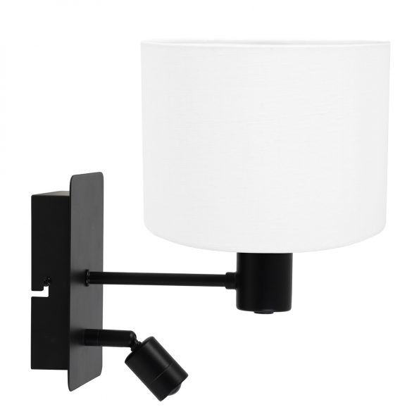 Industrielle Wandlampe Weiß-8291ZW
