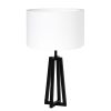 Industrie Tischlampe Weiß-8322ZW