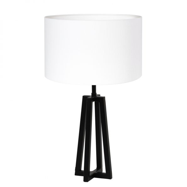 Industrie Tischlampe Weiß-8322ZW