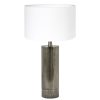 Industrielle Tischlampe Weiß-8419ZW