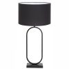 Industrie Tischlampe Schwarz-8434ZW