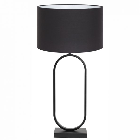 Industrie Tischlampe Schwarz-8434ZW