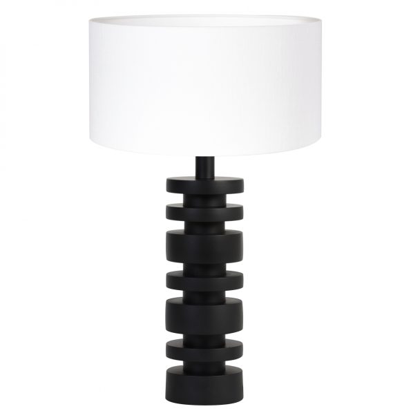 Industrie Tischlampe Weiß-8438ZW