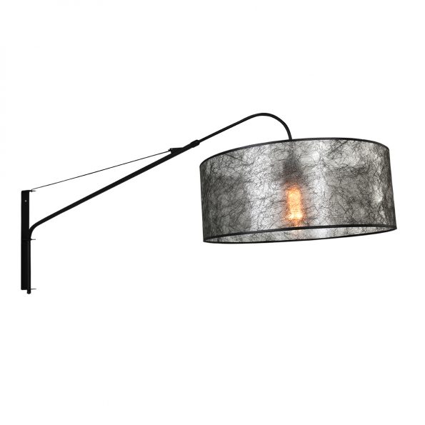 Industrielle Wandleuchte Elegant Classy Schwarz