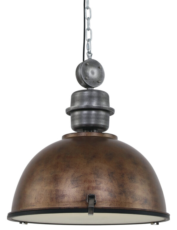 Industrielle Pendelleuchte Bikkel Braun Ø 52 Cm – Bild 2