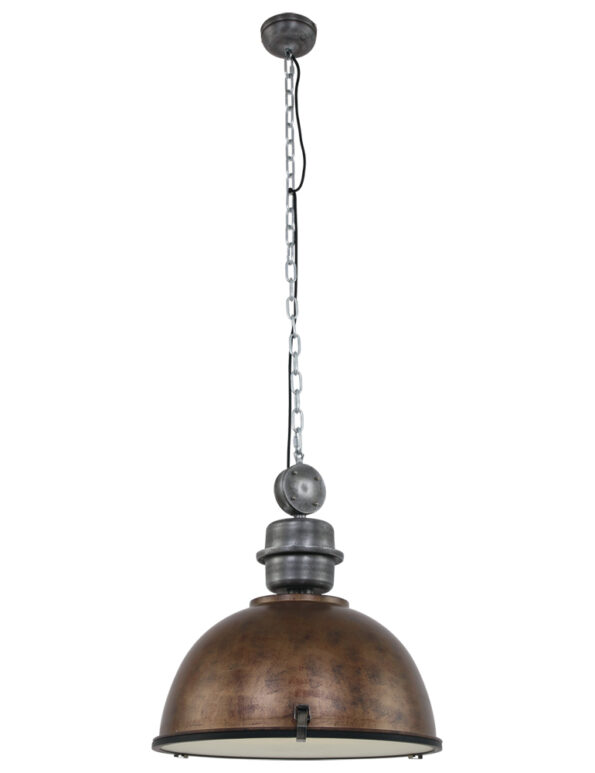 Industrielle Pendelleuchte Bikkel Braun Ø 52 Cm – Bild 6