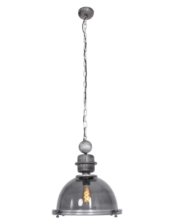 Industrielle Pendelleuchte Bikkel Stahl Ø 45 Cm – Bild 7