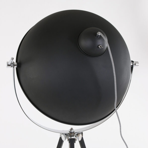 Industrielle Stehlampe Eelco Schwarz Ø 74 Cm – Bild 10