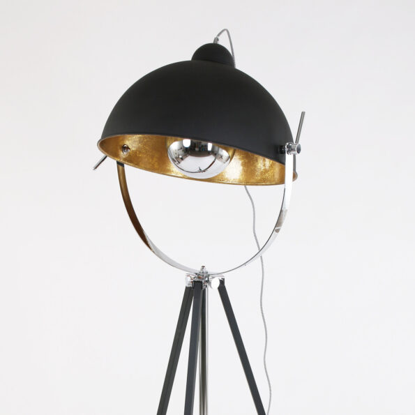 Industrielle Stehlampe Eelco Schwarz Ø 74 Cm – Bild 11