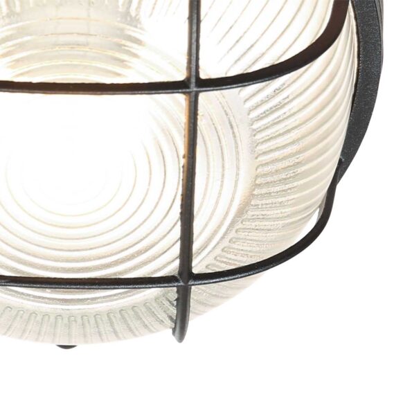 Industrielle Deckenleuchte Lisanne Schwarz Ø 17 Cm – Bild 5