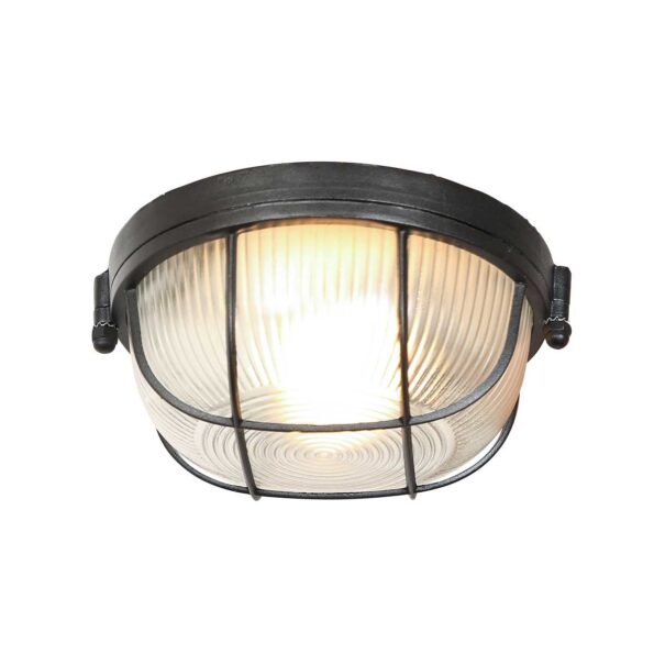 Industrielle Deckenleuchte Lisanne Schwarz Ø 17 Cm – Bild 8
