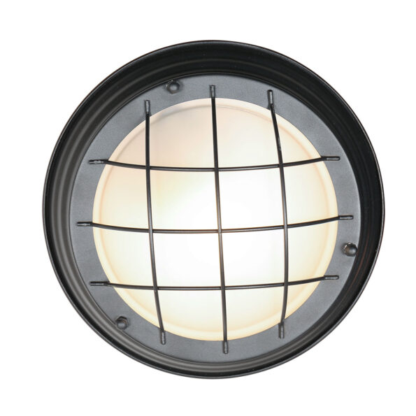 Industrielle Deckenleuchte Lisanne Schwarz Ø 29 Cm – Bild 10
