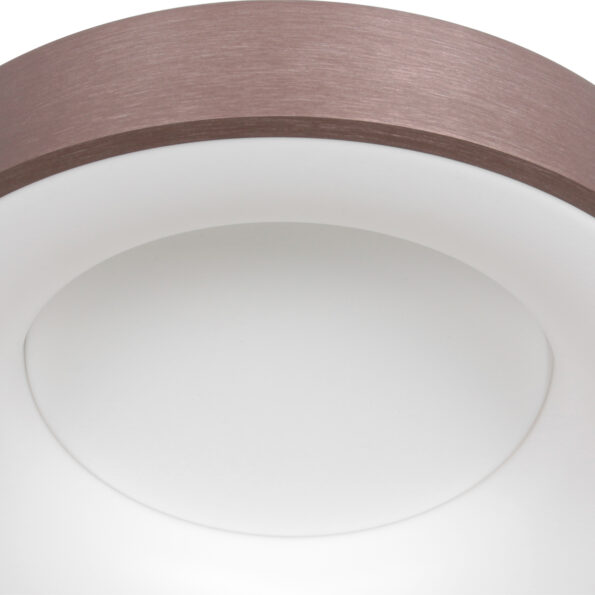 Industrielle Deckenleuchte Ringlede Bronze Ø 38 Cm – Bild 11